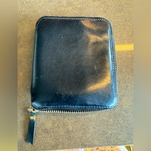 Comme des Garçons Black Leather Wallet